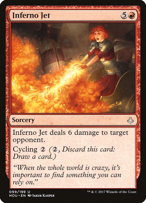 Inferno Jet (99) [Hour of Devastation]