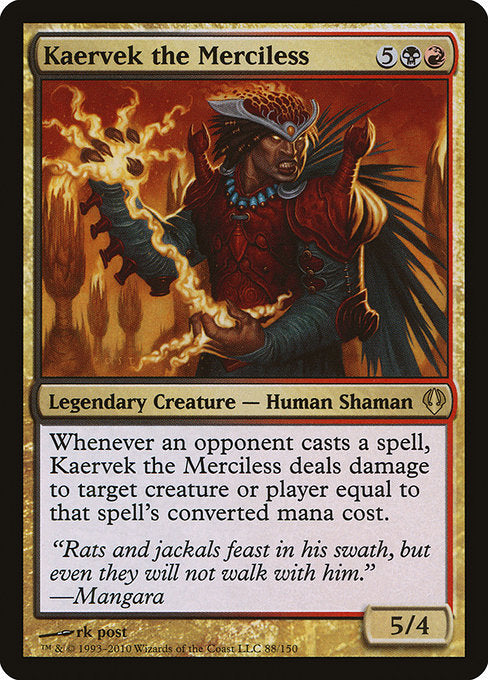 Kaervek the Merciless (88) [Archenemy]