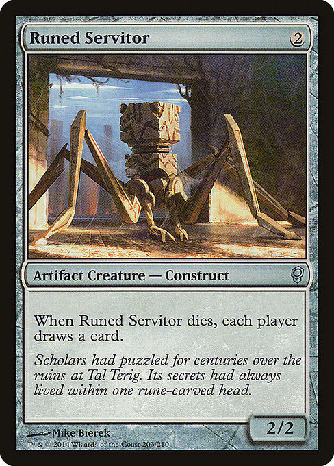 Runed Servitor (203) [Conspiracy]