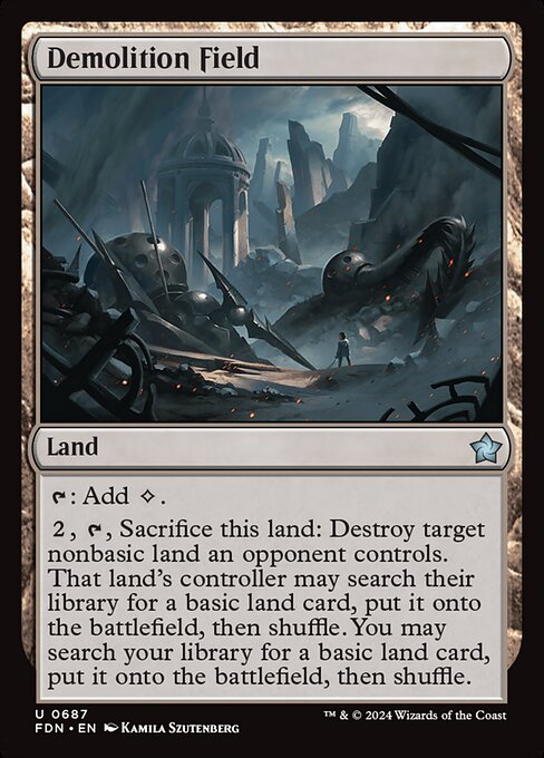 Demolition Field (687) [Foundations]