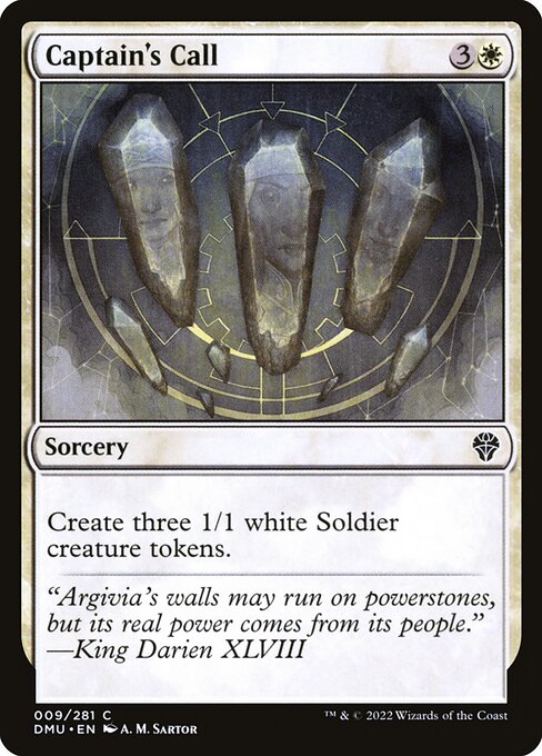 Captain's Call (9) [Dominaria United]