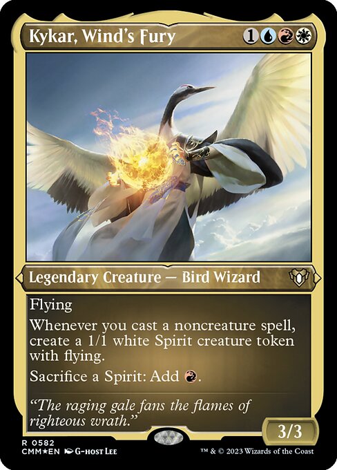 Kykar, Wind's Fury (582) [Commander Masters]