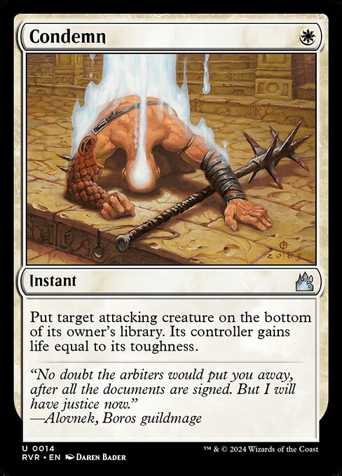 Condemn (14) [Ravnica Remastered]