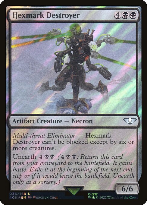 Hexmark Destroyer (36★) [Warhammer 40,000 Commander]