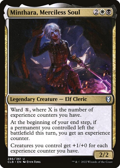 Minthara, Merciless Soul (286) [Commander Legends: Battle for Baldur's Gate]