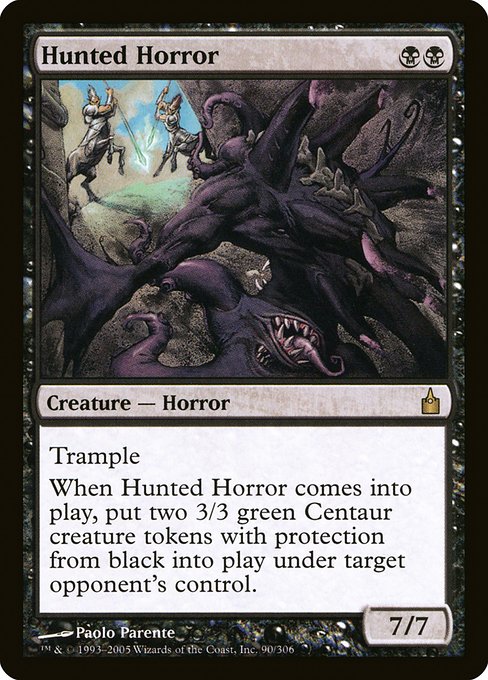 Hunted Horror (90) [Ravnica: City of Guilds]