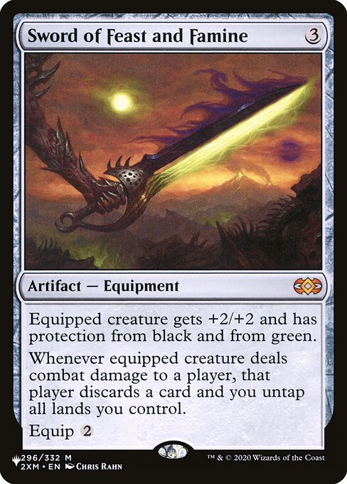 Sword of Feast and Famine (2XM-296) [The List]