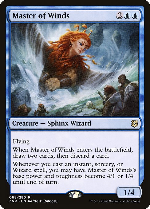 Master of Winds (68) [Zendikar Rising]