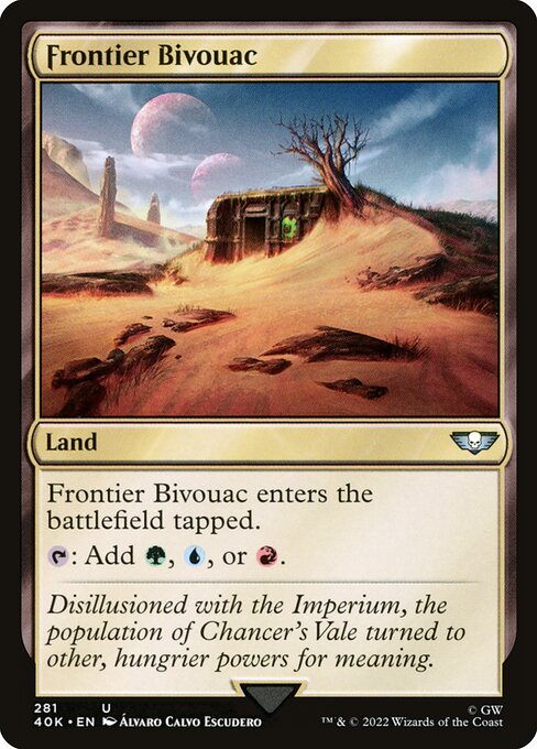 Frontier Bivouac (281) [Warhammer 40,000 Commander]