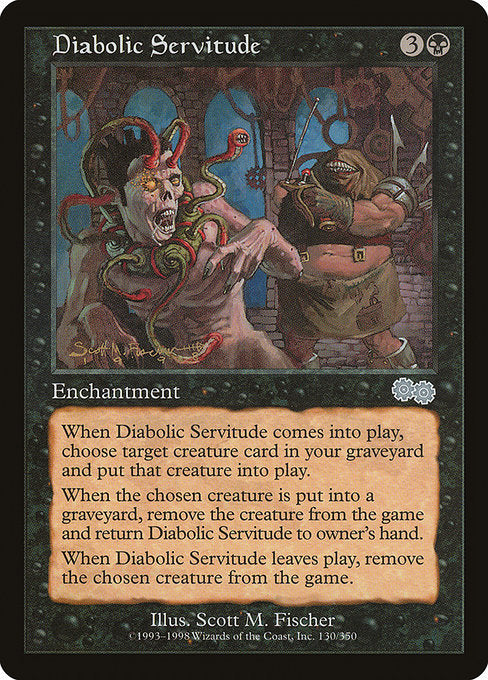 Diabolic Servitude (130) [Urza's Saga]
