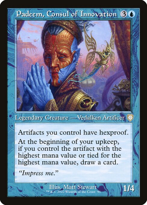Padeem, Consul of Innovation (91) [The Brothers' War Commander]