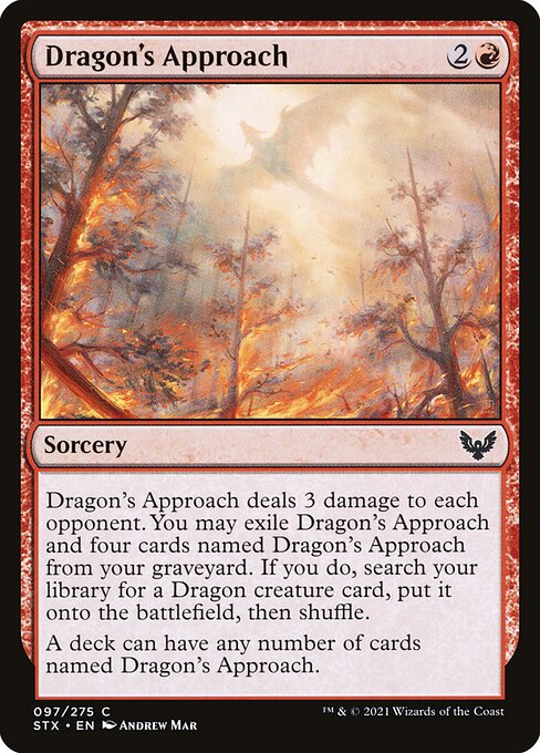 Dragon's Approach (97) [Strixhaven: School of Mages]