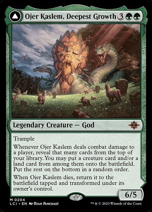 Ojer Kaslem, Deepest Growth // Temple of Cultivation (204) [The Lost Caverns of Ixalan]