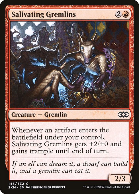Salivating Gremlins (143) [Double Masters]
