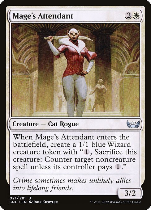 Mage's Attendant (21) [Streets of New Capenna]