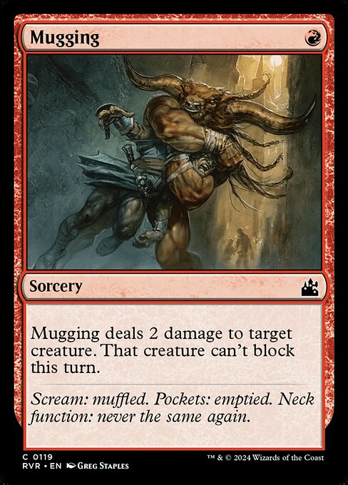 Mugging (119) [Ravnica Remastered]