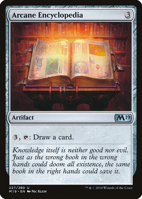 Arcane Encyclopedia (227) [Core Set 2019]