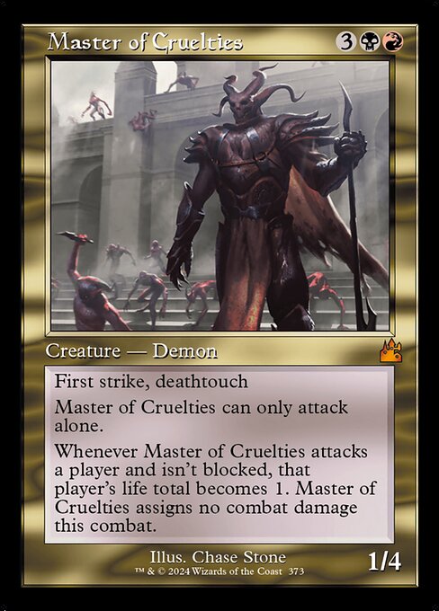 Master of Cruelties (373) [Ravnica Remastered]