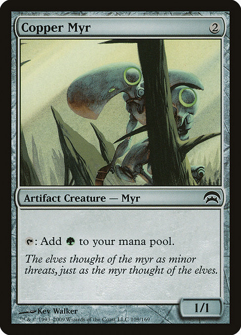 Copper Myr (109) [Planechase]