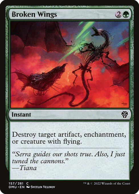 Broken Wings (157) [Dominaria United]