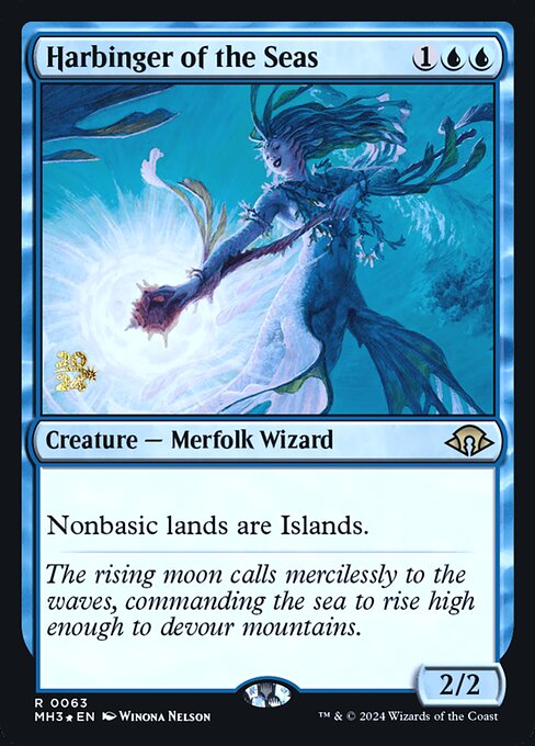 Harbinger of the Seas (63s) [Modern Horizons 3 Promos]