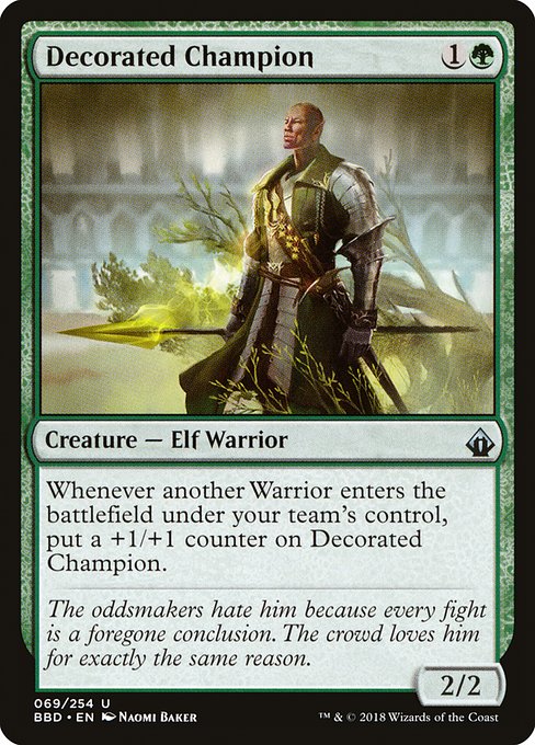 Decorated Champion (69) [Battlebond]