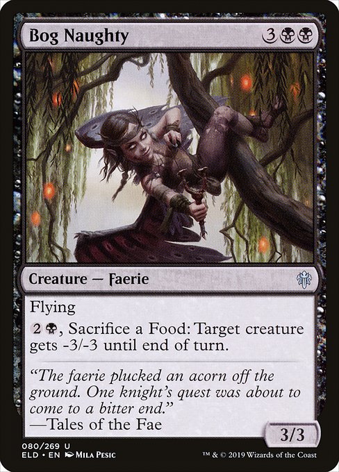 Bog Naughty (80) [Throne of Eldraine]