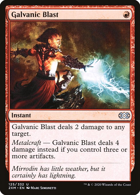 Galvanic Blast (125) [Double Masters]