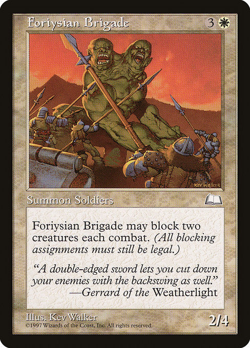 Foriysian Brigade (14) [Weatherlight]