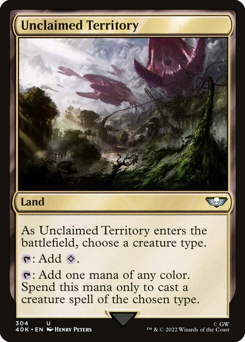 Unclaimed Territory (304) [Warhammer 40,000 Commander]