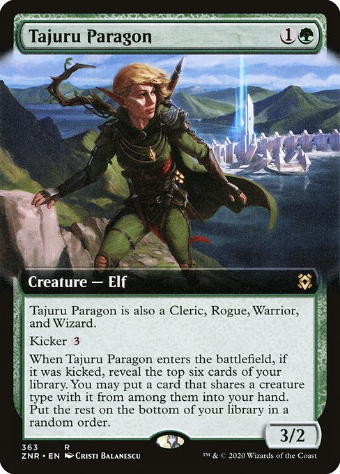 Tajuru Paragon (363) [Zendikar Rising] [Extended Art]