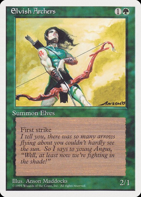 Elvish Archers (40) [Rivals Quick Start Set]