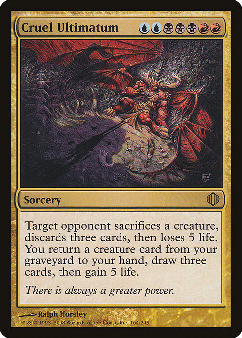 Cruel Ultimatum (164) [Shards of Alara]