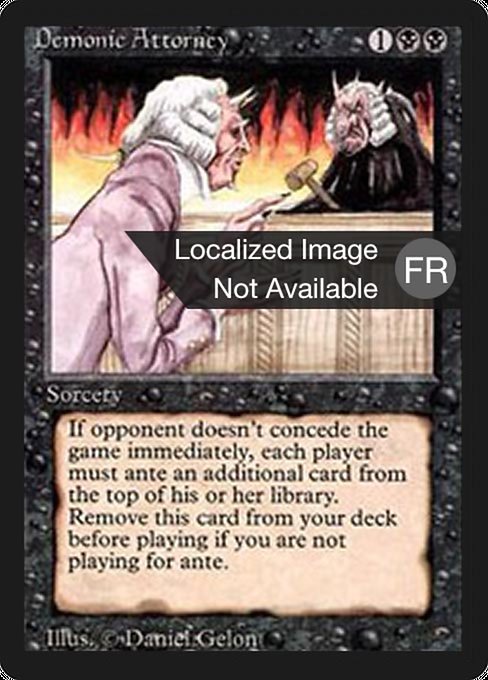 Demonic Attorney (103) [Foreign Black Border]