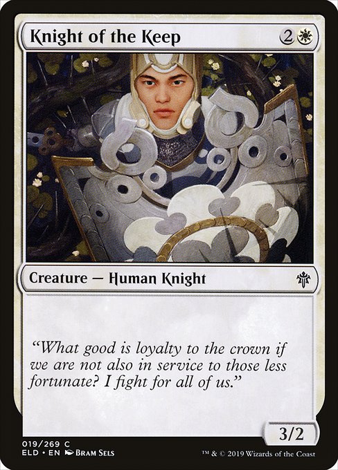 Knight of the Keep (19) [Throne of Eldraine]