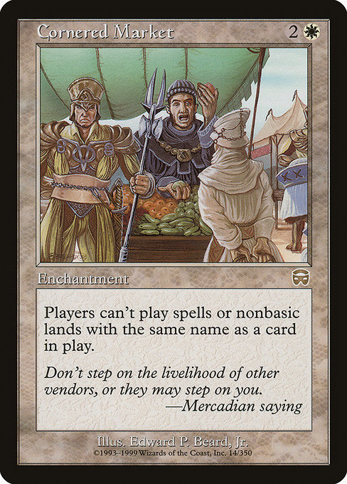 Cornered Market (14) [Mercadian Masques]