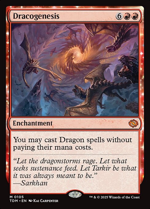 Dracogenesis (105) [Tarkir: Dragonstorm]