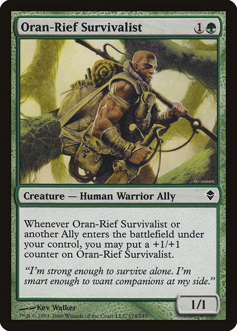 Oran-Rief Survivalist (174) [Zendikar]