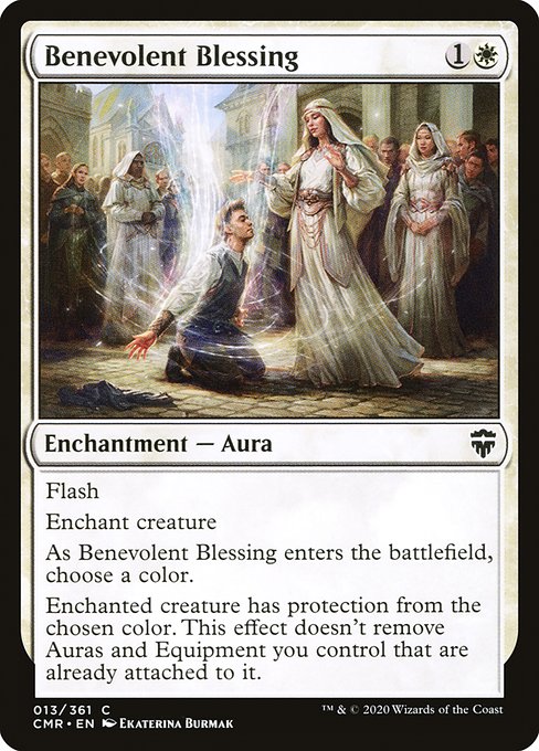 Benevolent Blessing (13) [Commander Legends]