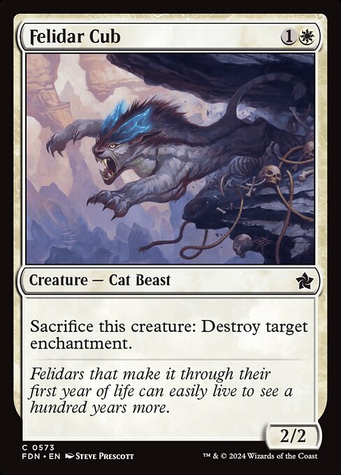 Felidar Cub (573) [Foundations]