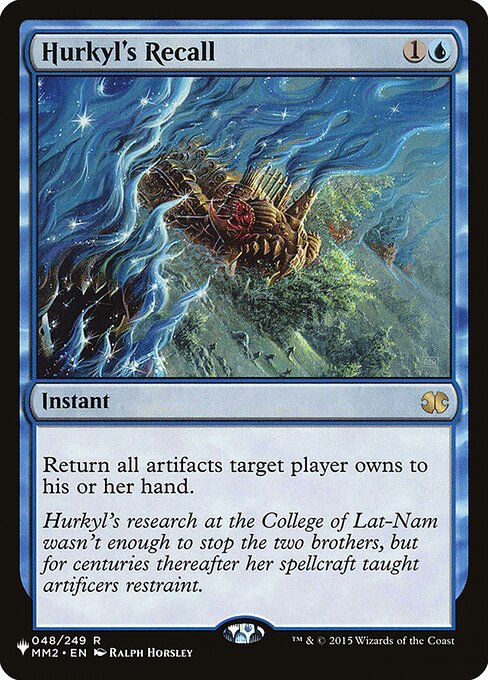 Hurkyl's Recall (MM2-48) [The List]