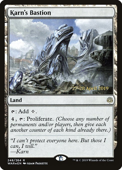 Karn's Bastion (248s) [War of the Spark Promos]
