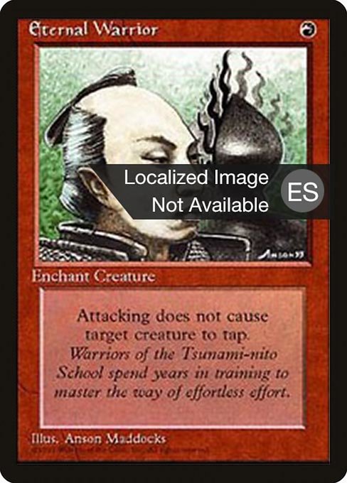 Eternal Warrior (190) [Fourth Edition Foreign Black Border]
