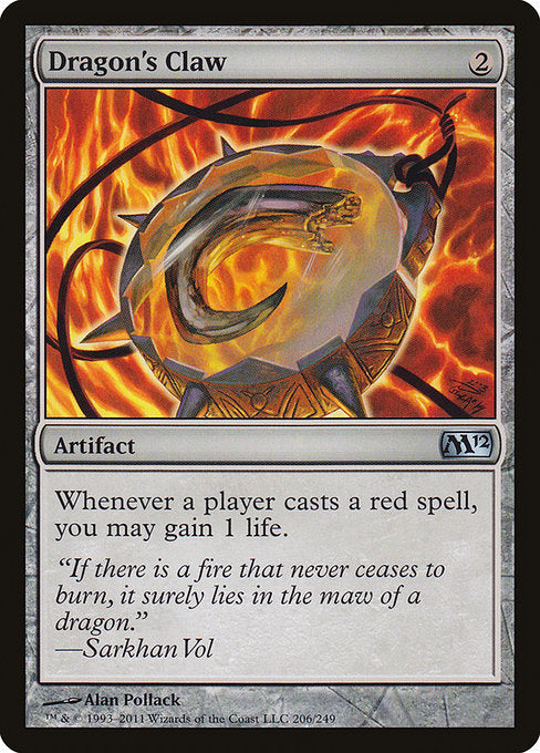 Dragon's Claw (206) [Magic 2012]