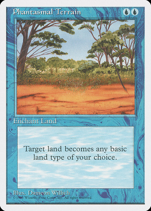 Phantasmal Terrain (89) [Fourth Edition]