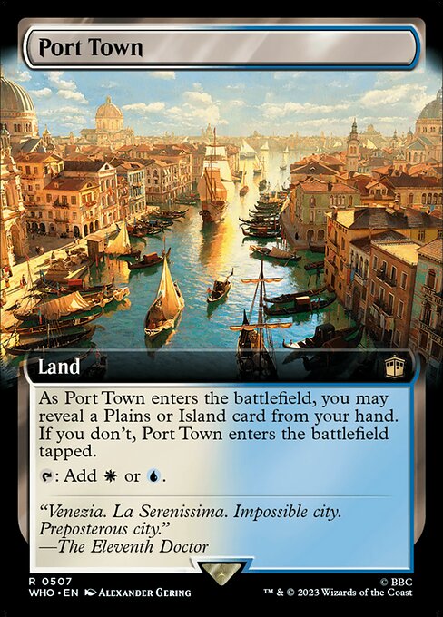 Port Town (507) [Doctor Who] [Extended Art]