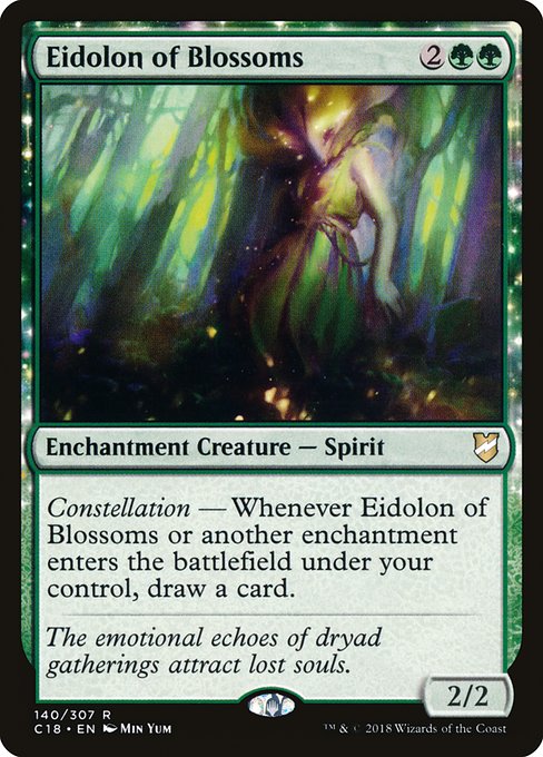 Eidolon of Blossoms (140) [Commander 2018]