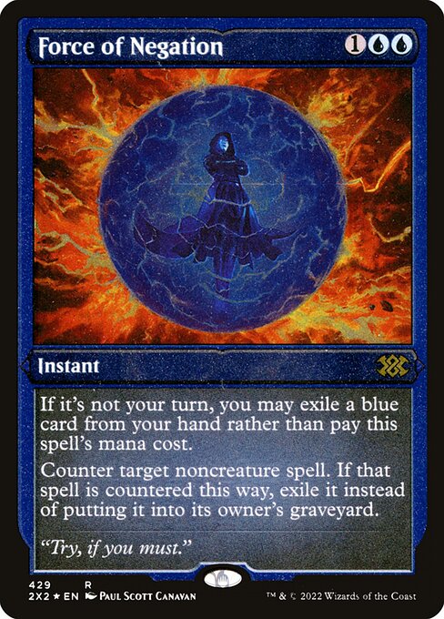 Force of Negation (429) [Double Masters 2022]