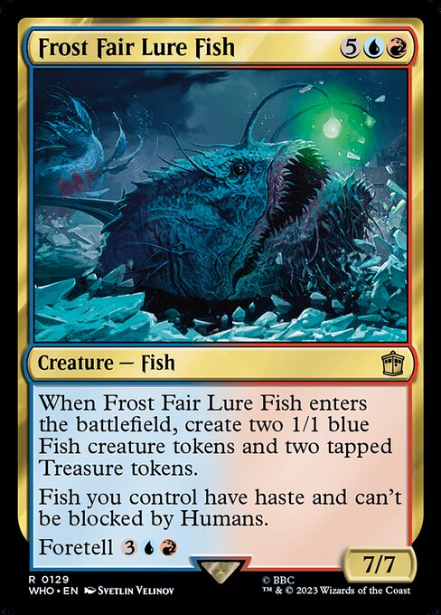Frost Fair Lure Fish (129) [Doctor Who]