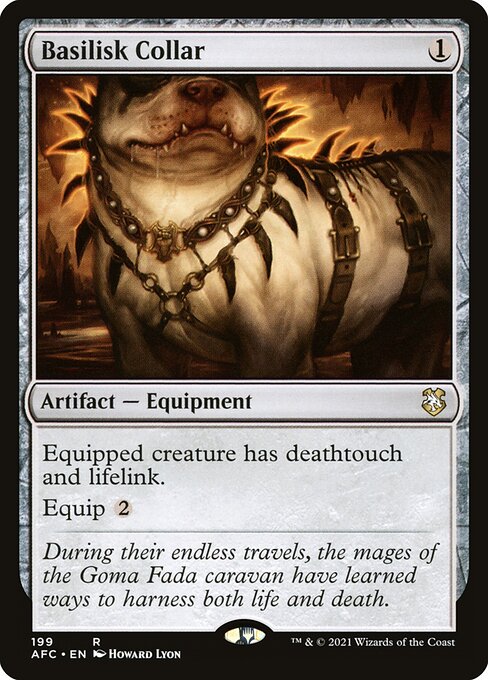 Basilisk Collar (199) [Forgotten Realms Commander]